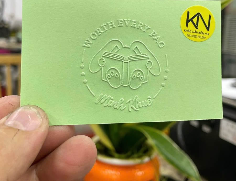 Khắc con dấu dập nổi (Kẹp cầm tay) Nghệ An